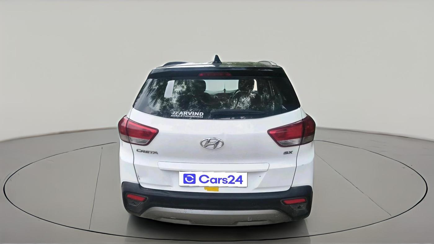 2018 Hyundai Creta SX 1.6 DIESEL DUAL TONE, Diesel, Manual, 1,21,602 km, exterior