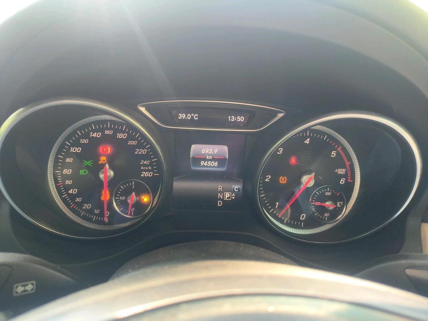 2018 Mercedes Benz CLA Class 200 CDI Sport, Diesel, Automatic, 94,506 km, interior