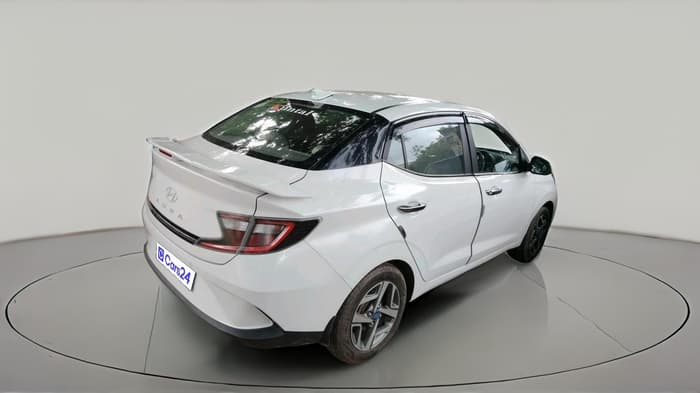 2024 Hyundai AURA SX 1.2 CNG, CNG, Manual, 46,238 km, exterior