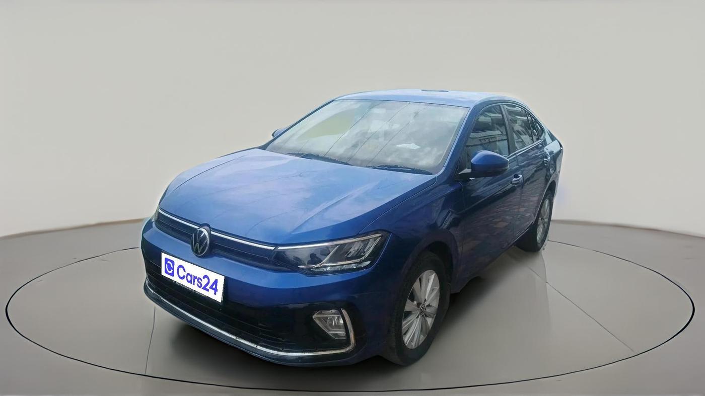 2022 Volkswagen VIRTUS HIGHLINE TSI 1.0 AT, Petrol, Automatic, 45,327 km, exterior