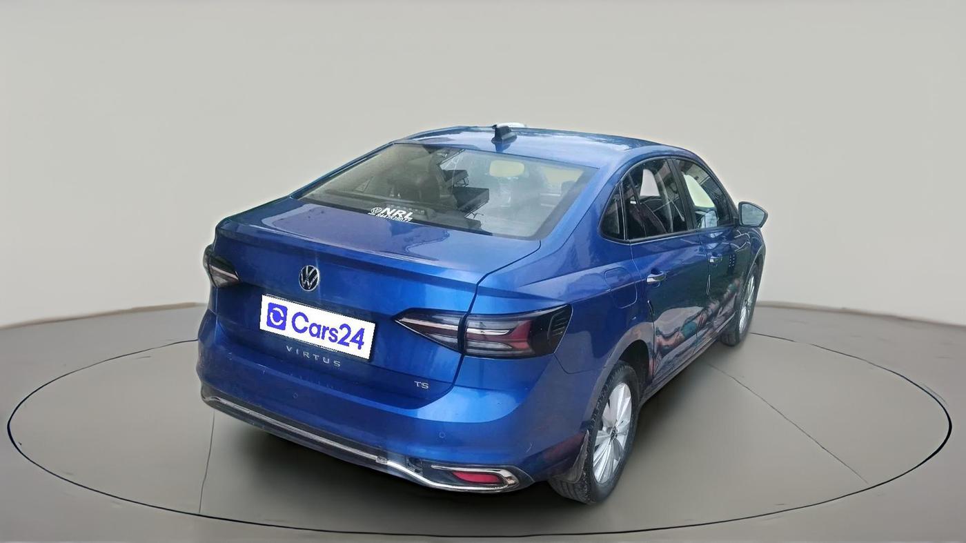 2022 Volkswagen VIRTUS HIGHLINE TSI 1.0 AT, Petrol, Automatic, 45,327 km, exterior