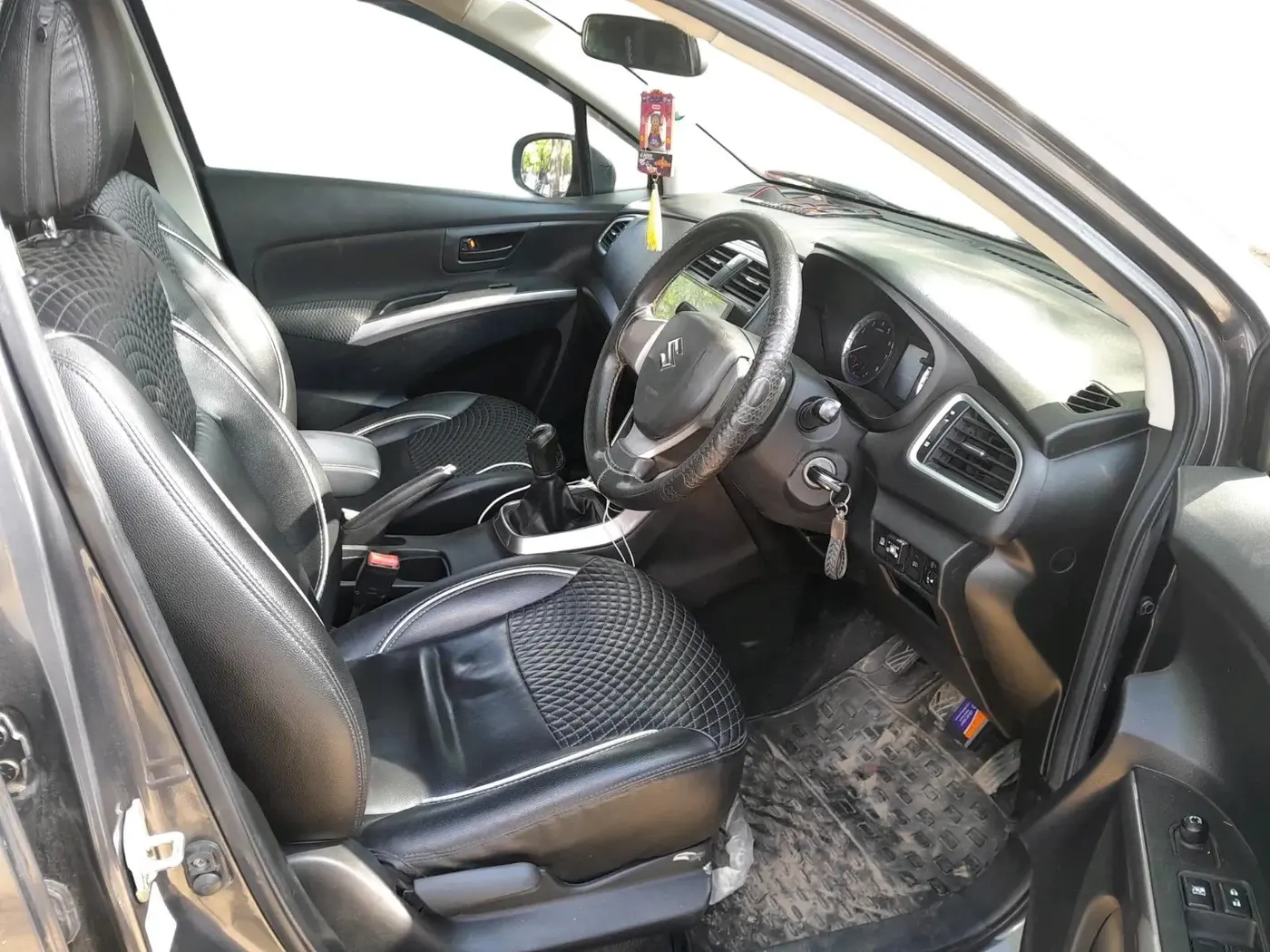2021 Maruti S Cross SIGMA 1.5, CNG, Manual, 60,812 km, interior