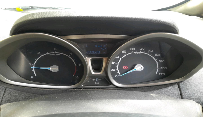2014 Ford Ecosport TITANIUM 1.5L DIESEL, Diesel, Manual, 2,02,628 km, interior