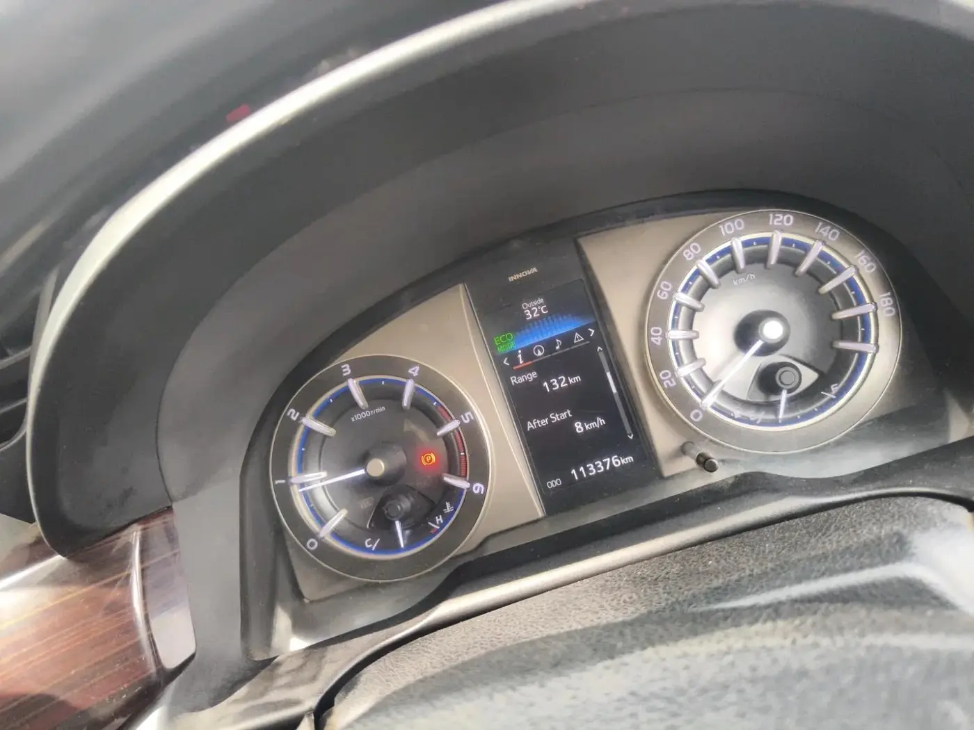 2018 Toyota Innova Crysta 2.4 VX 7 STR, Diesel, Manual, 1,13,376 km, interior