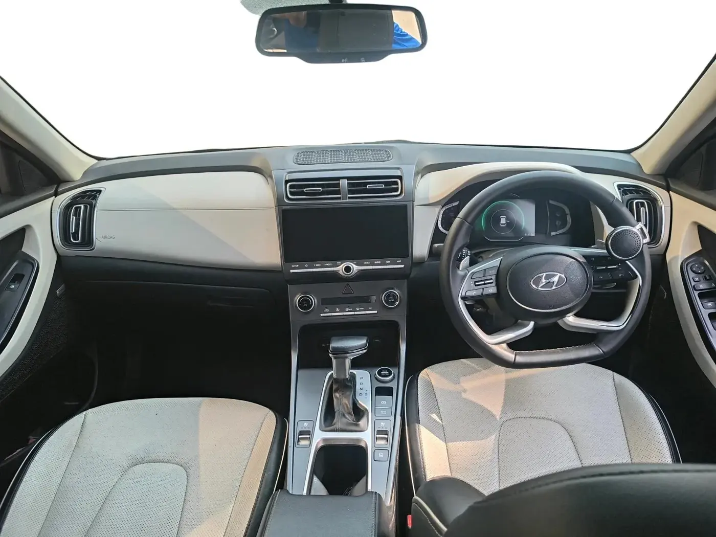 2020 Hyundai Creta SX (O) AT 1.5 DIESEL, Diesel, Automatic, 61,212 km, interior