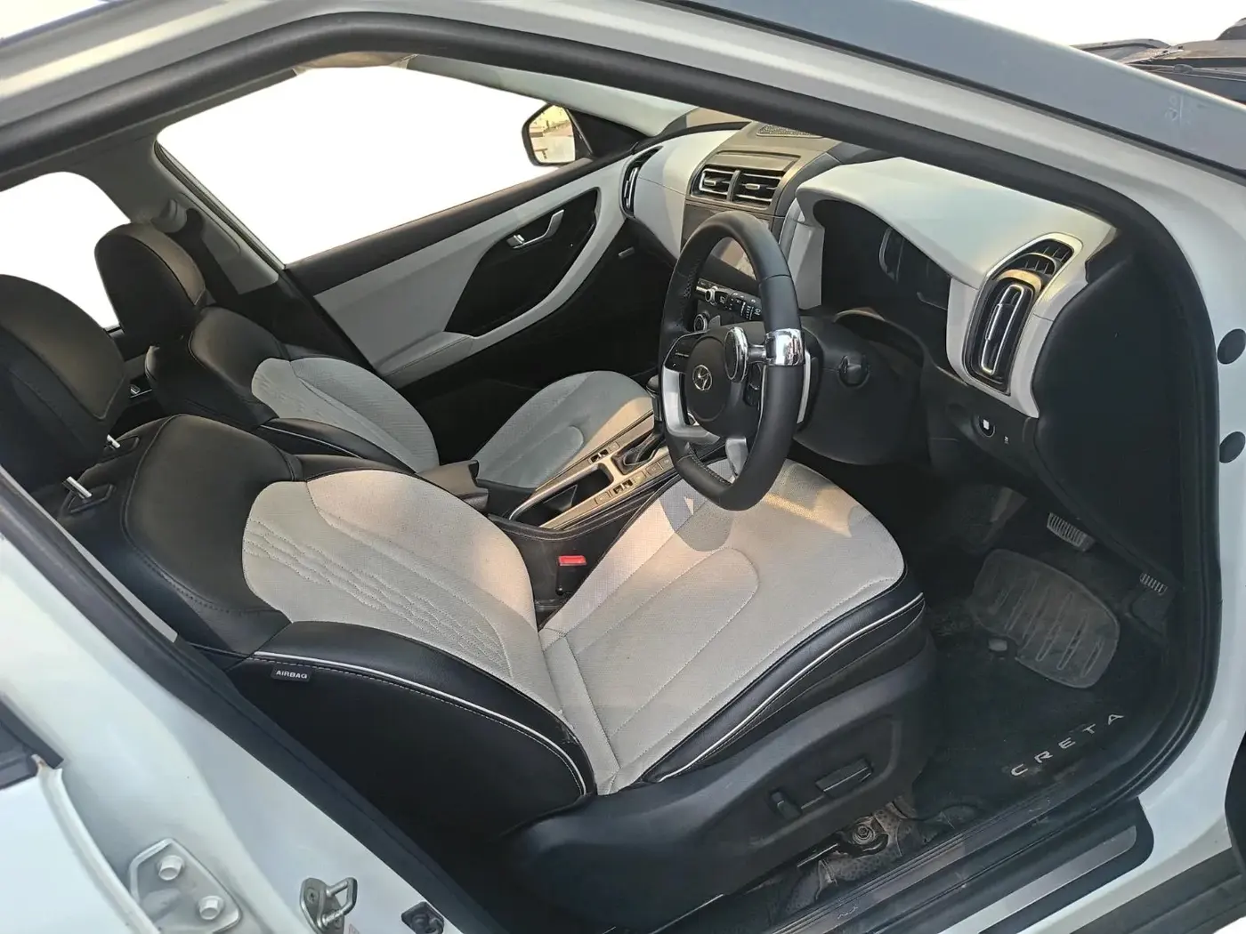 2020 Hyundai Creta SX (O) AT 1.5 DIESEL, Diesel, Automatic, 61,212 km, interior