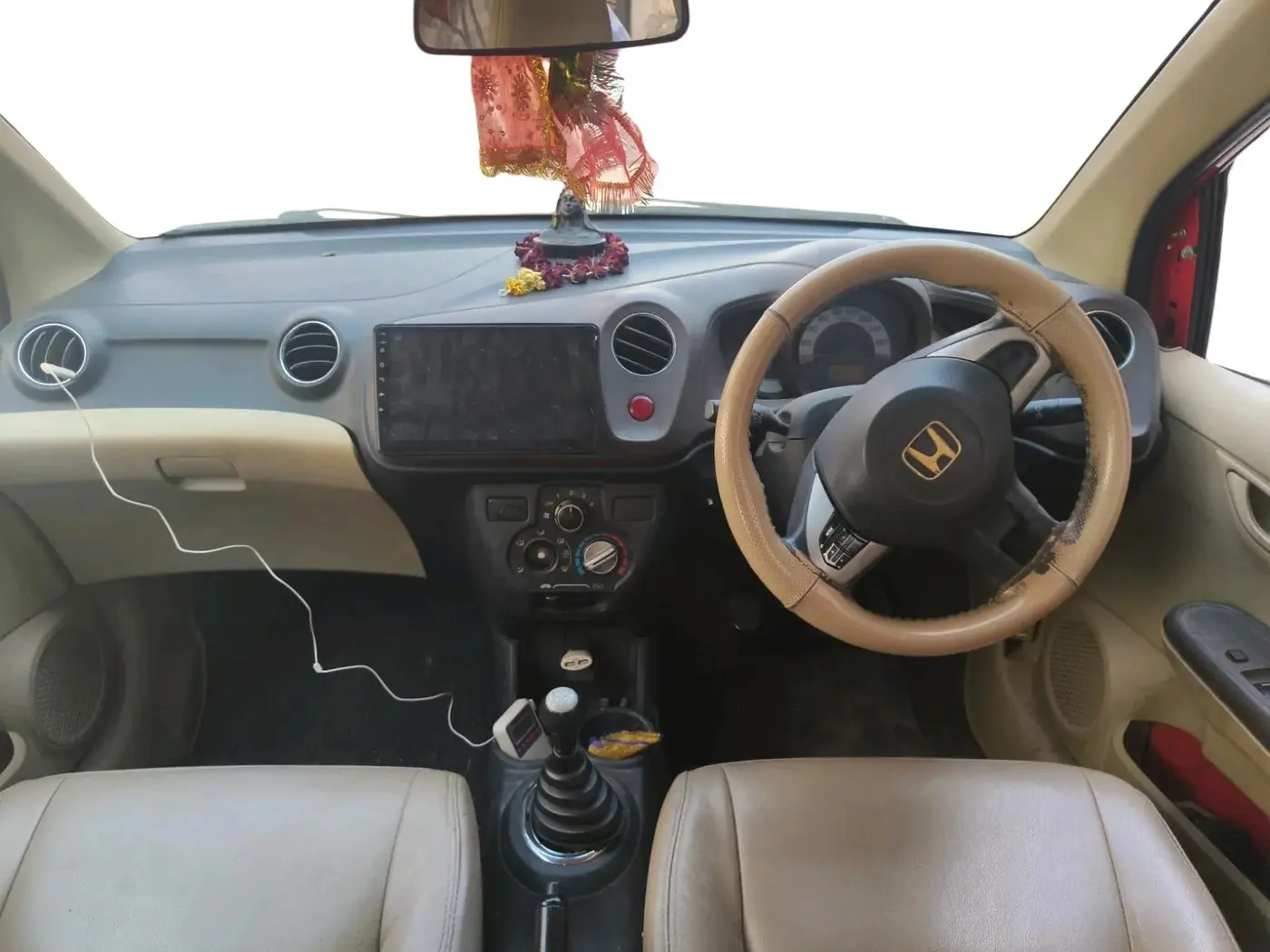 2012 Honda Brio S MT, Petrol, Manual, 73,612 km, interior
