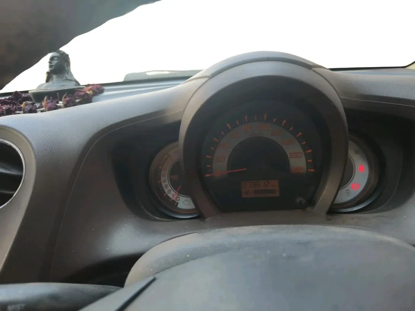 2012 Honda Brio S MT, Petrol, Manual, 73,612 km, interior