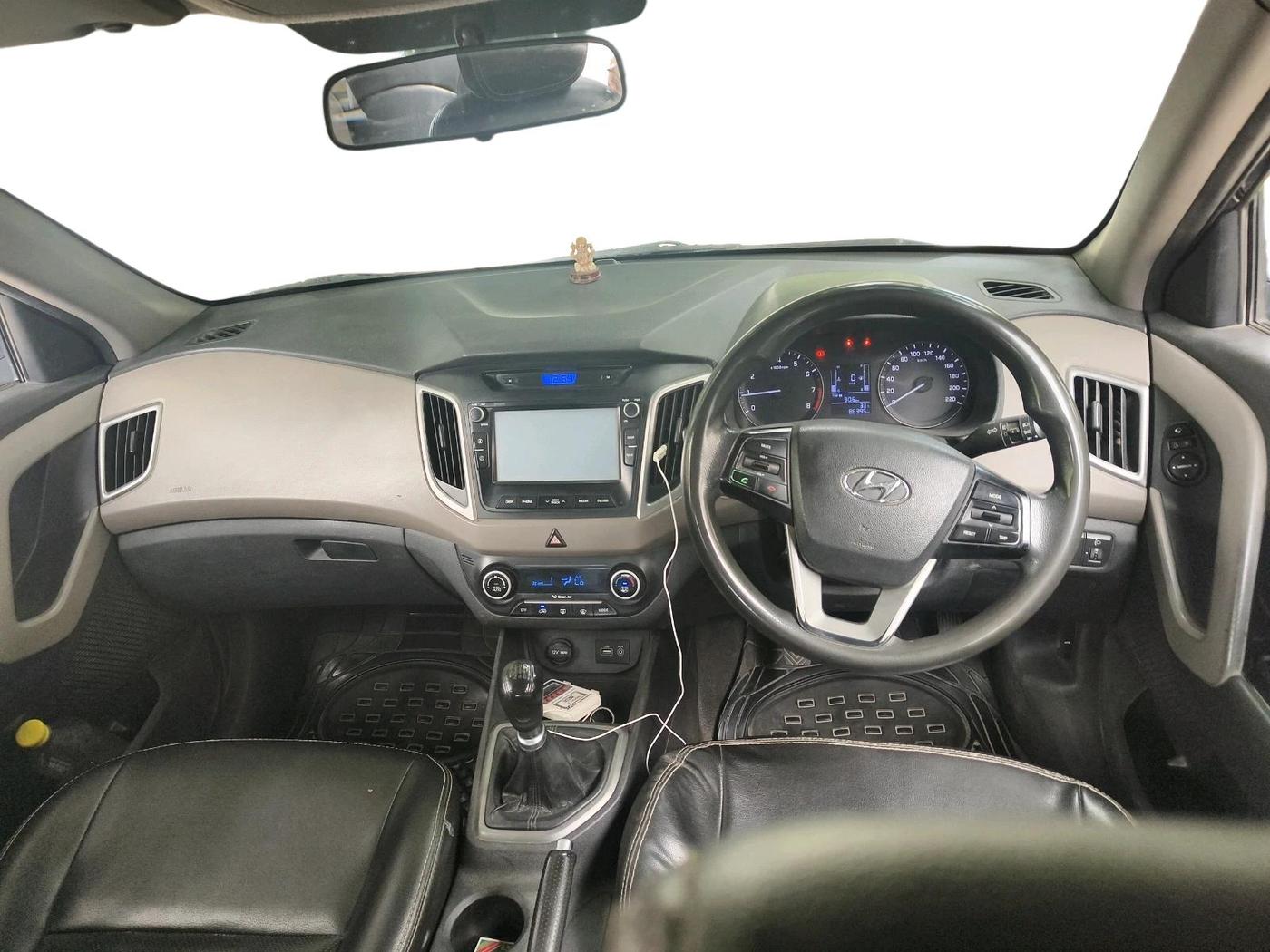 2016 Hyundai Creta SX PLUS 1.6 PETROL, Petrol, Manual, 86,395 km, interior