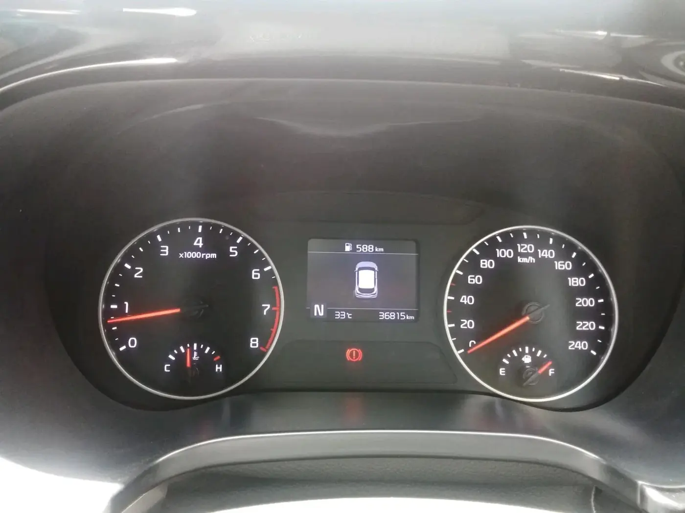 2022 KIA SELTOS HTK PLUS 1.5 IMT, Petrol, Manual, 36,815 km, interior