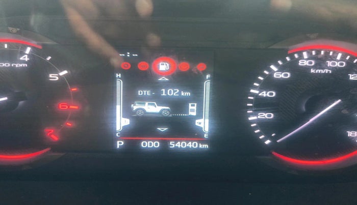 2022 Mahindra Thar LX  P 4WD AT CONVERTIBLE, Petrol, Automatic, 54,040 km, interior