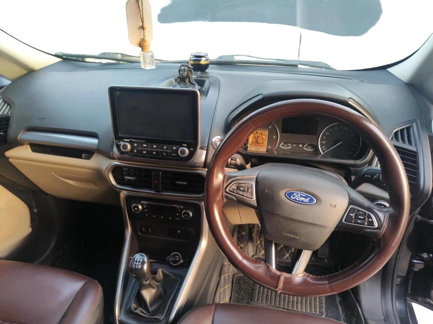 2021 Ford Ecosport TITANIUM 1.5L DIESEL, Diesel, Manual, 1,51,175 km, interior