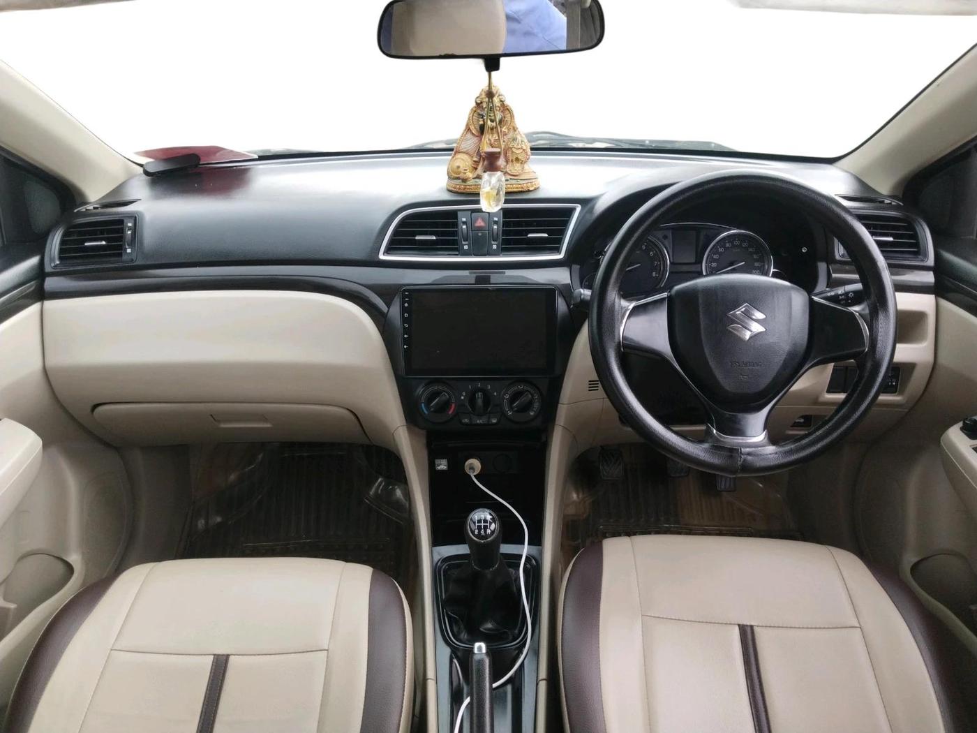 2017 Maruti Ciaz SIGMA 1.4 MT PETROL, Petrol, Manual, 1,02,307 km, interior