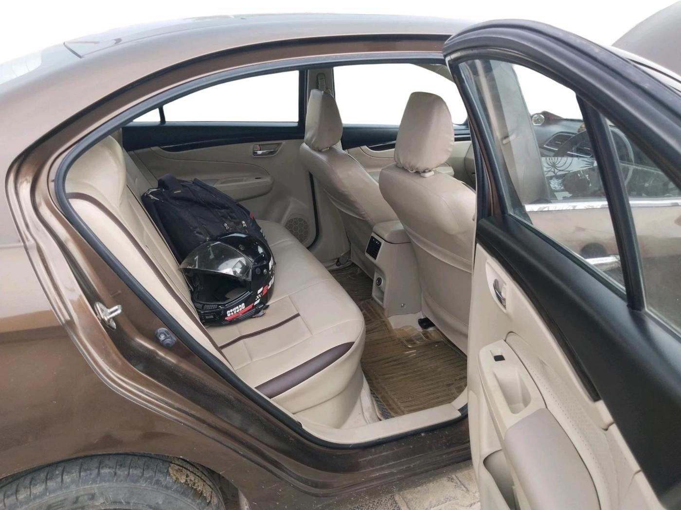 2017 Maruti Ciaz SIGMA 1.4 MT PETROL, Petrol, Manual, 1,02,307 km, interior