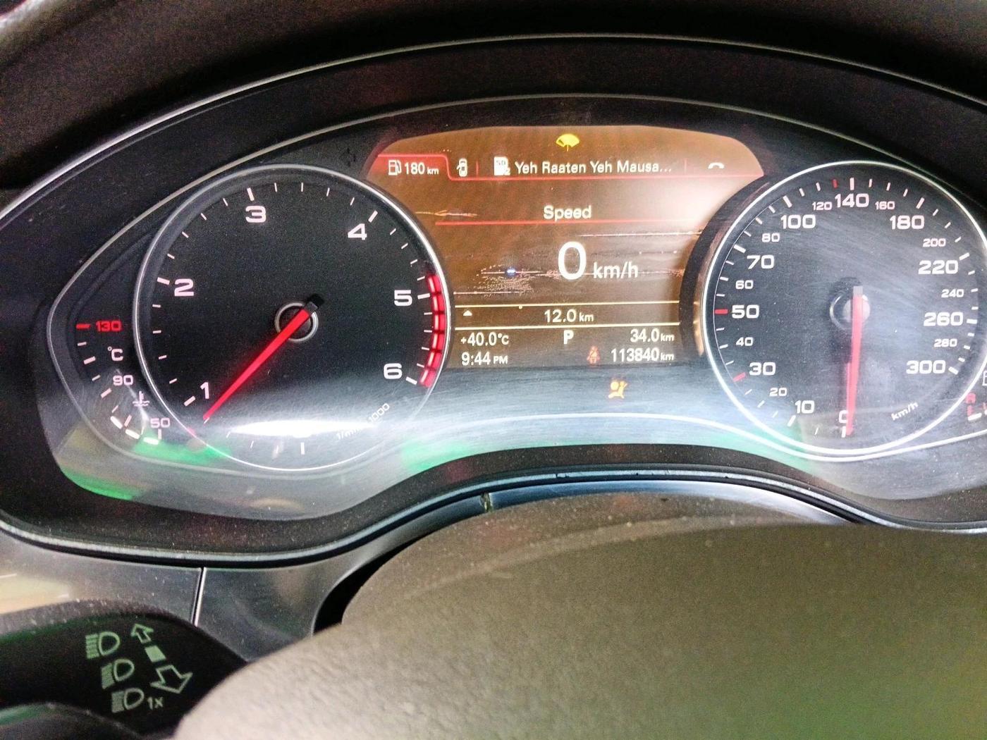 2012 Audi A6 2.0 TDI PREMIUM PLUS, Diesel, Automatic, 1,13,840 km, interior