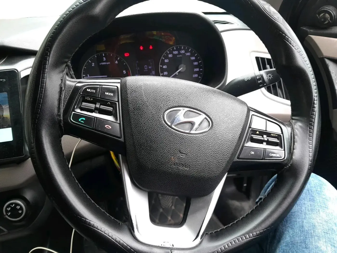 2019 Hyundai Creta E PLUS 1.4 DIESEL, Diesel, Manual, 80,631 km, interior
