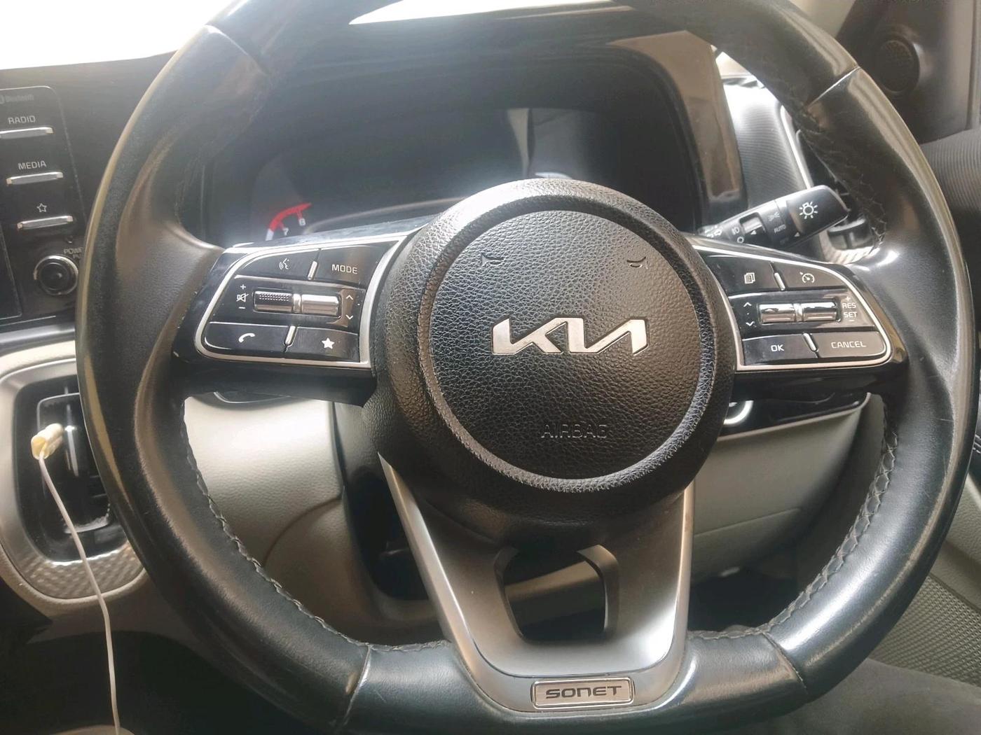 2023 KIA SONET HTX 1.0 DCT, Petrol, Automatic, 42,615 km, interior