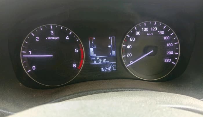 2017 Hyundai Creta SX PLUS 1.6 DIESEL, Diesel, Manual, 1,62,461 km, interior