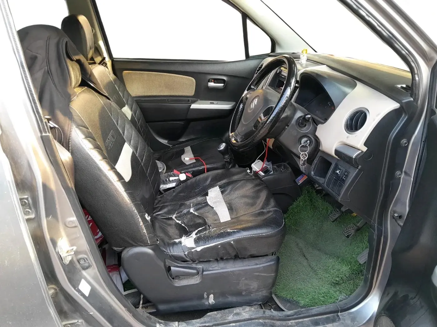 2018 Maruti Wagon R 1.0 LXI, CNG, Manual, 1,29,399 km, interior