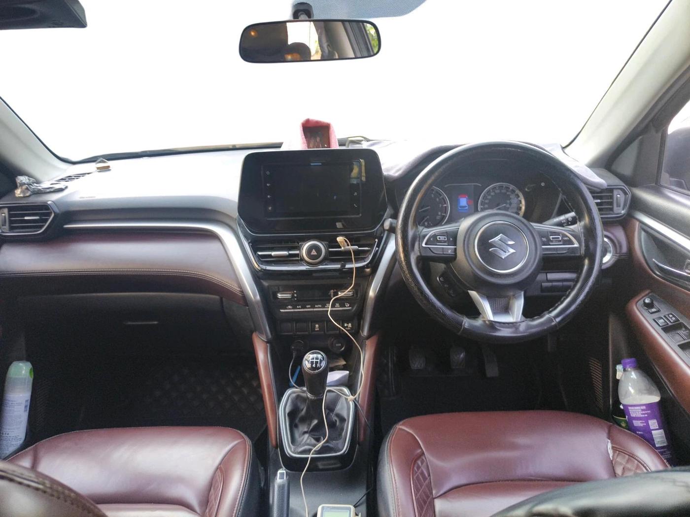 2023 Maruti Grand Vitara DELTA CNG, CNG, Manual, 85,380 km, interior