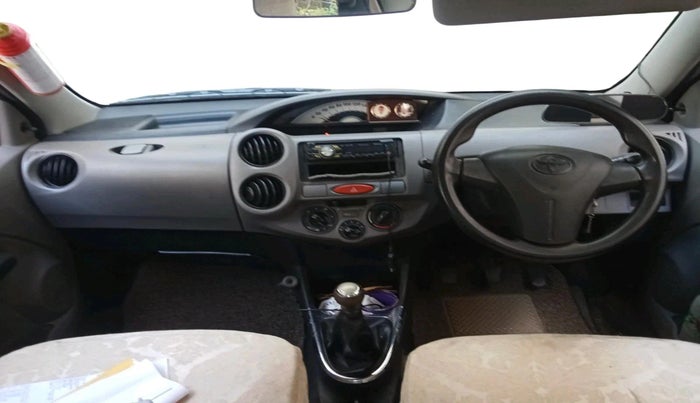 2012 Toyota Etios G, Petrol, Manual, 66,349 km, interior