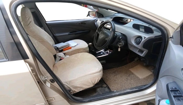 2012 Toyota Etios G, Petrol, Manual, 66,349 km, interior