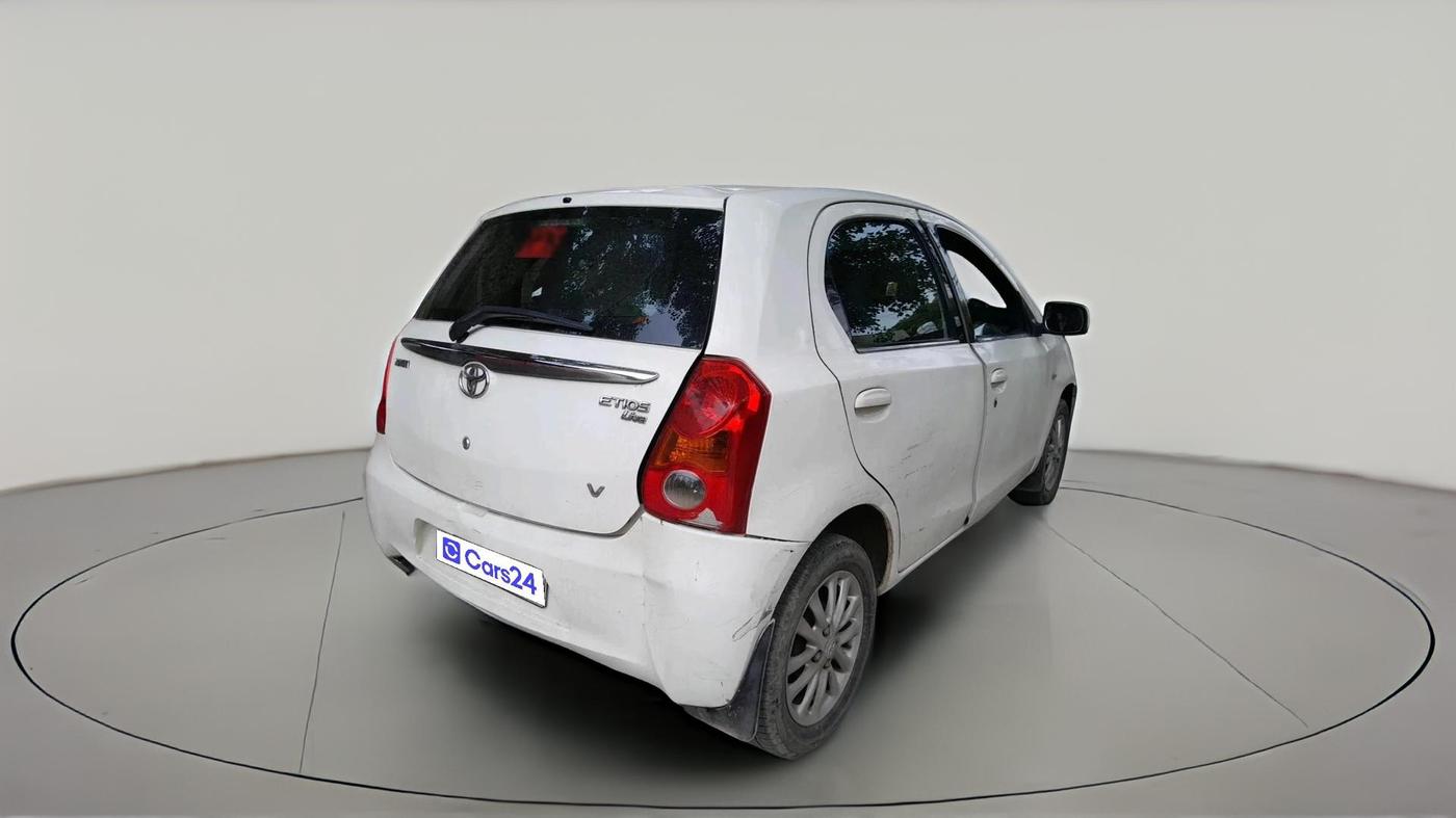 2012 Toyota Etios Liva V, Petrol, Manual, 88,632 km, exterior