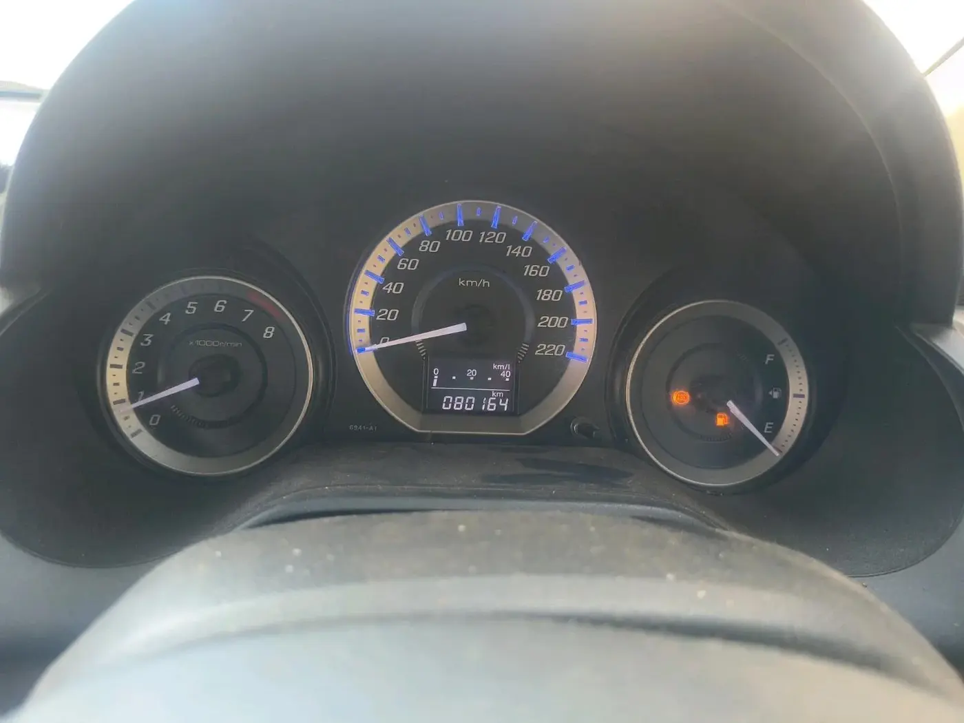 2013 Honda City 1.5L I-VTEC E MT, CNG, Manual, 80,164 km, interior