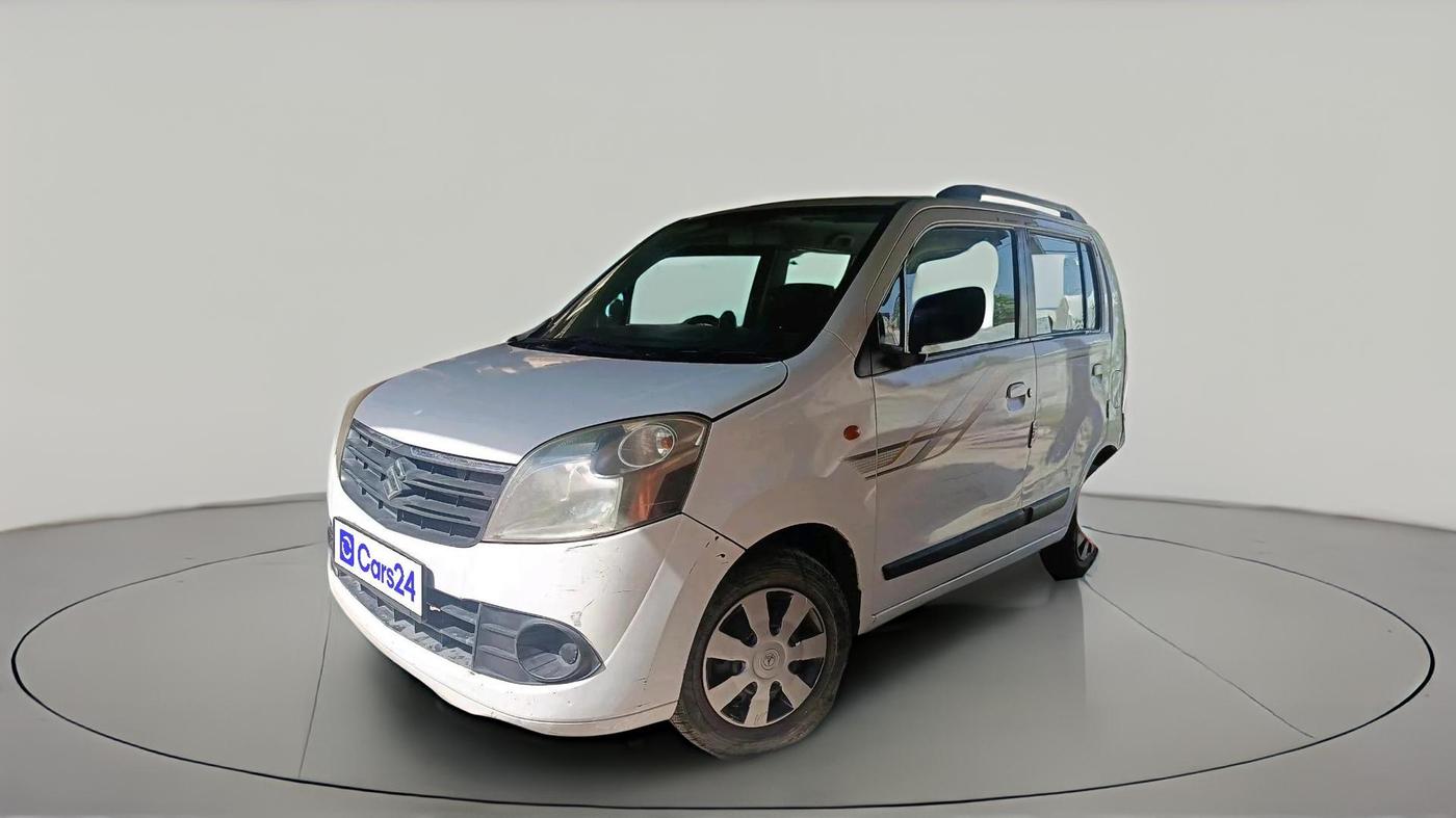 2012 Maruti Wagon R 1.0 LXI, Petrol, Manual, 45,611 km, exterior