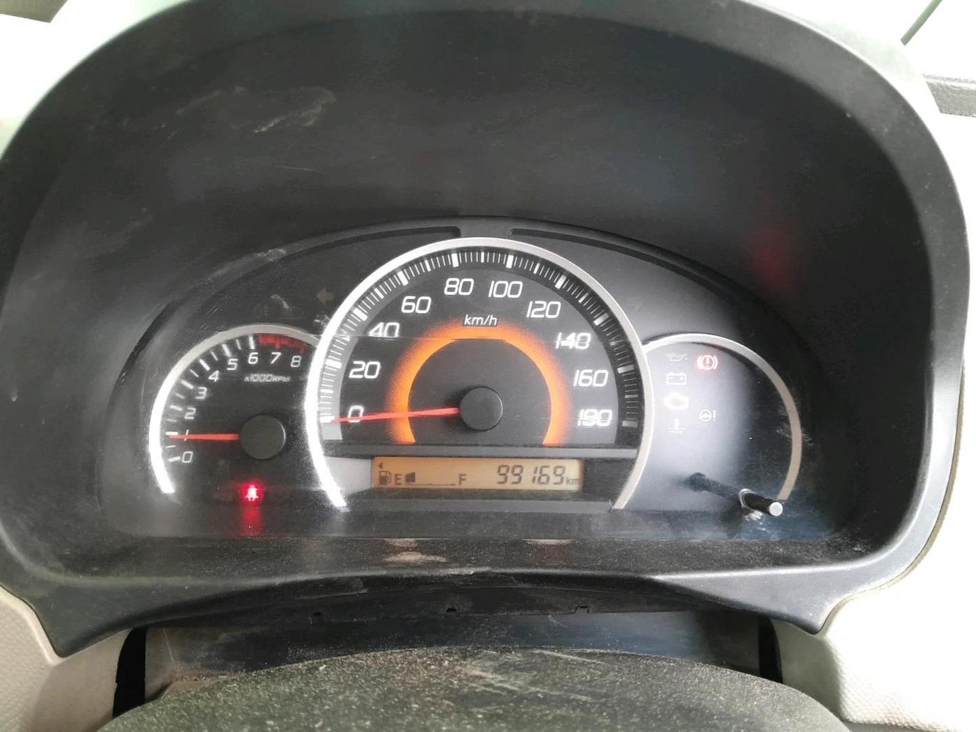 2015 Maruti Wagon R 1.0 VXI, CNG, Manual, 99,169 km, interior