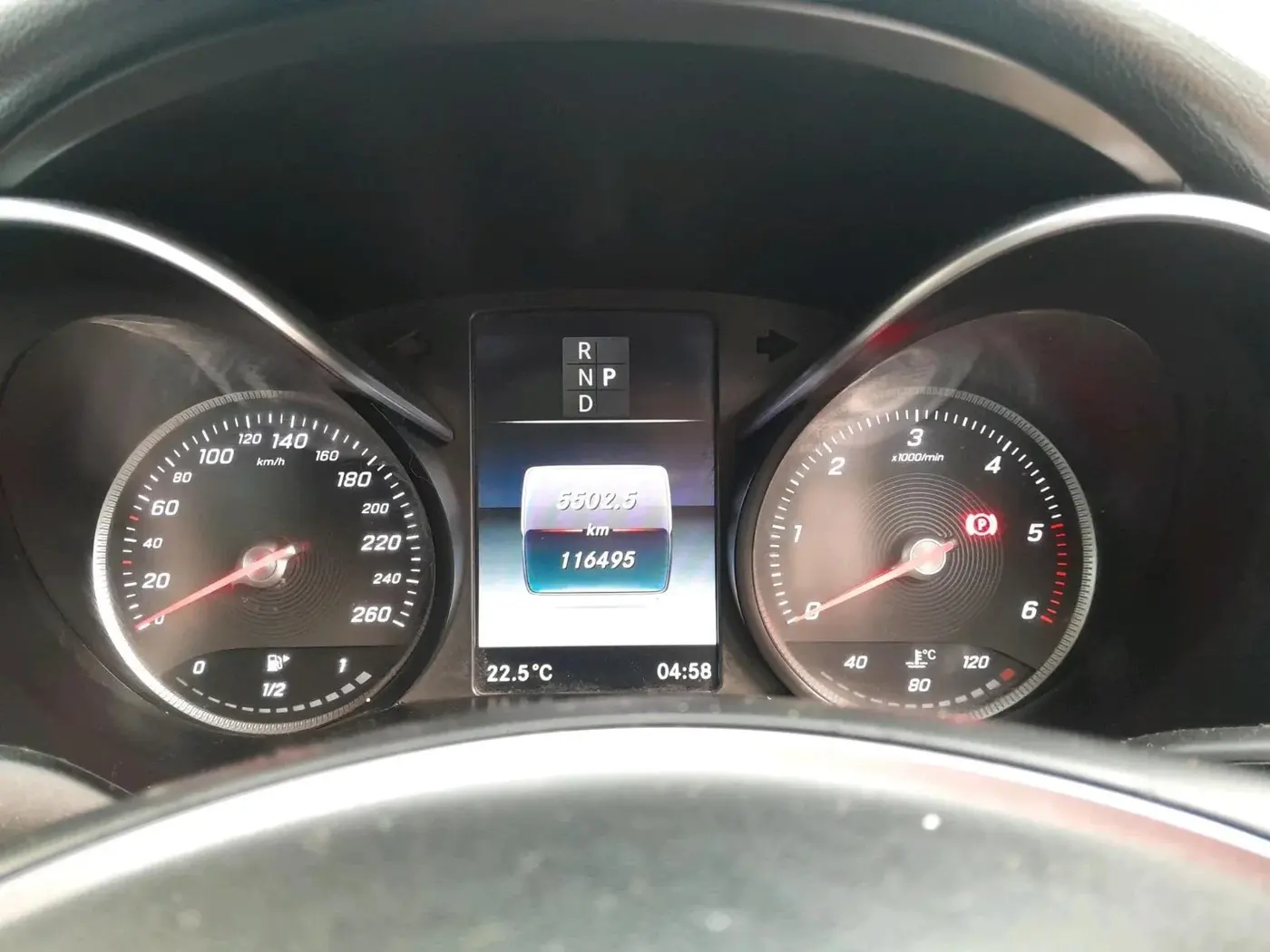 2017 Mercedes Benz C Class 220d, Diesel, Automatic, 1,16,495 km, interior