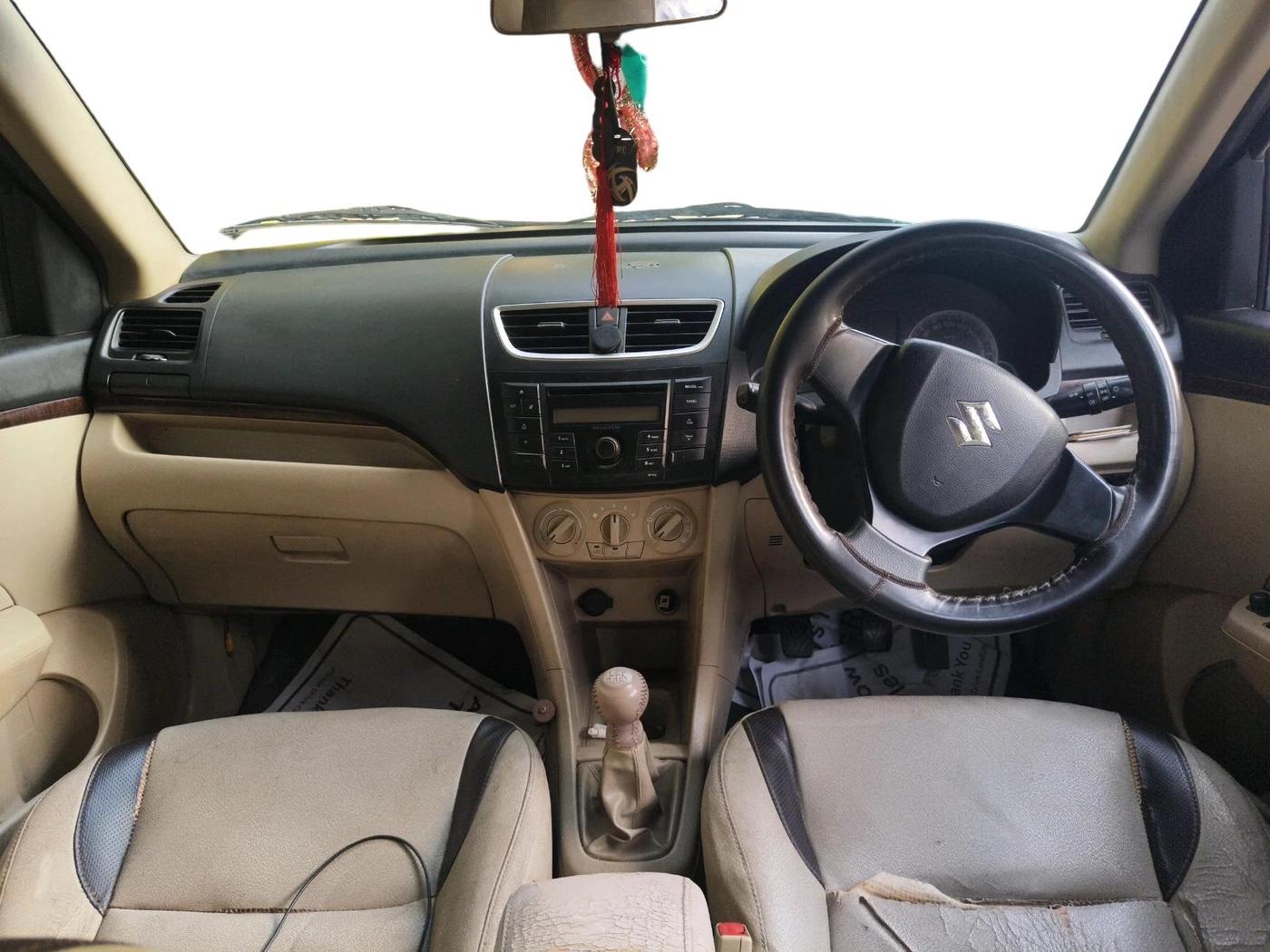 2012 Maruti Swift Dzire VXI, CNG, Manual, 1,35,444 km, interior