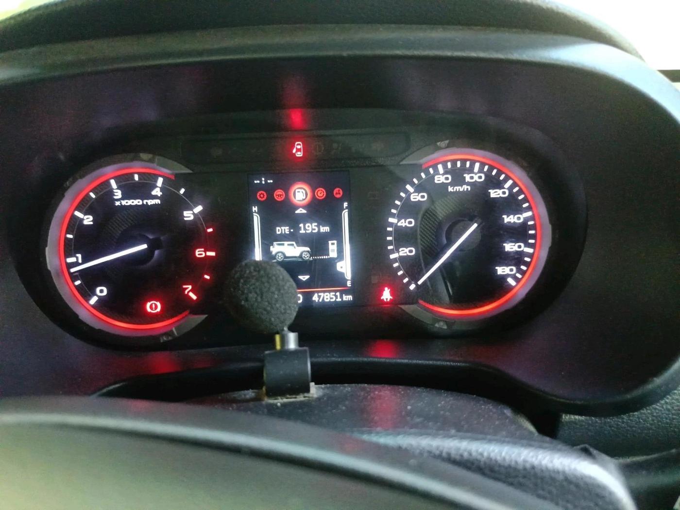 2021 Mahindra Thar LX PETROL HT 4WD AT, Petrol, Automatic, 47,851 km, interior