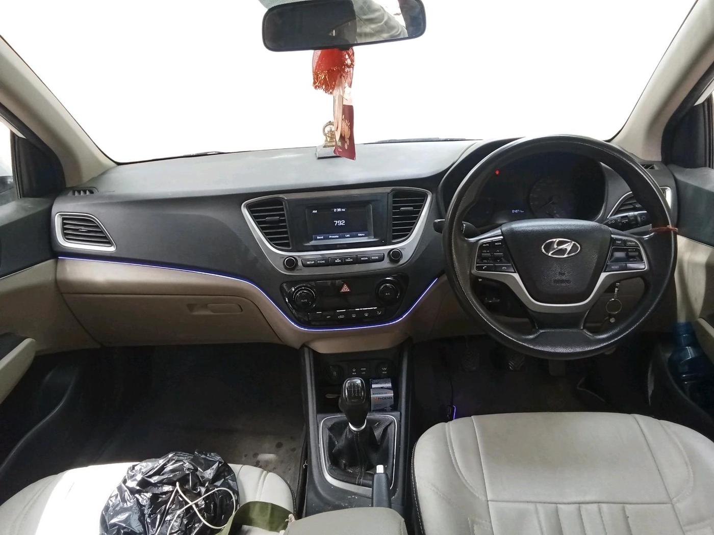 2019 Hyundai Verna 1.4 EX CRDI, Diesel, Manual, 87,001 km, interior