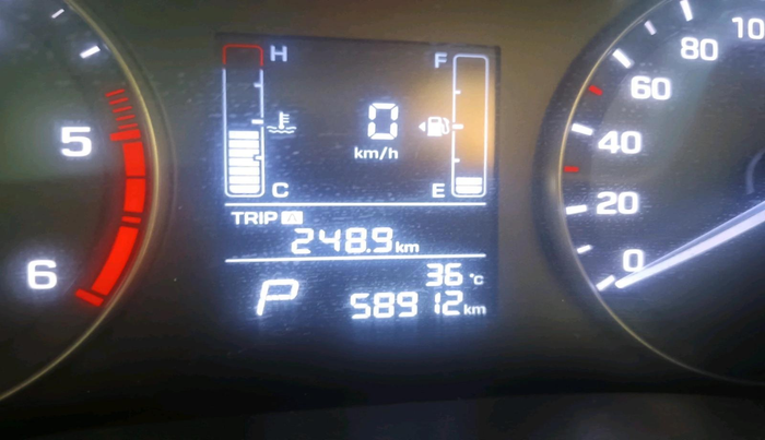 2016 Hyundai Creta S PLUS 1.6 AT DIESEL, Diesel, Automatic, 58,912 km, interior