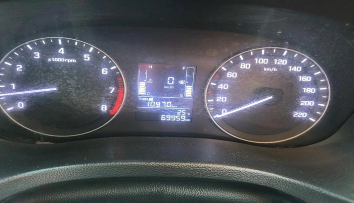 2017 Hyundai Creta SX PLUS 1.6 PETROL, Petrol, Manual, 69,959 km, interior