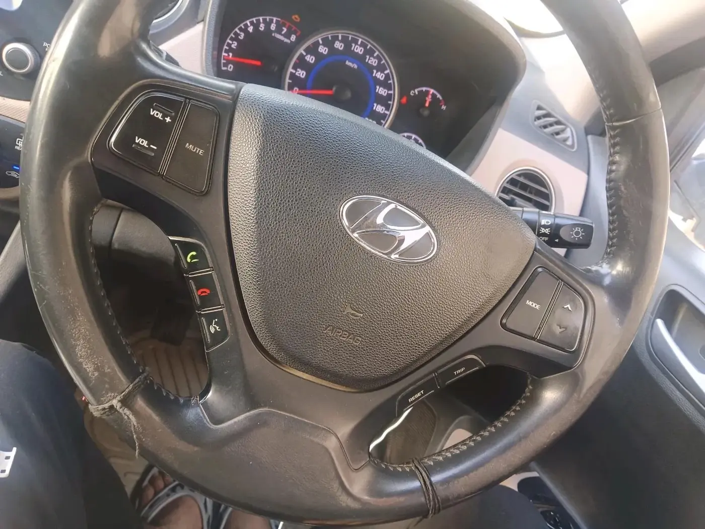 2018 Hyundai Grand i10 ASTA 1.2 KAPPA VTVT, CNG, Manual, 73,666 km, interior