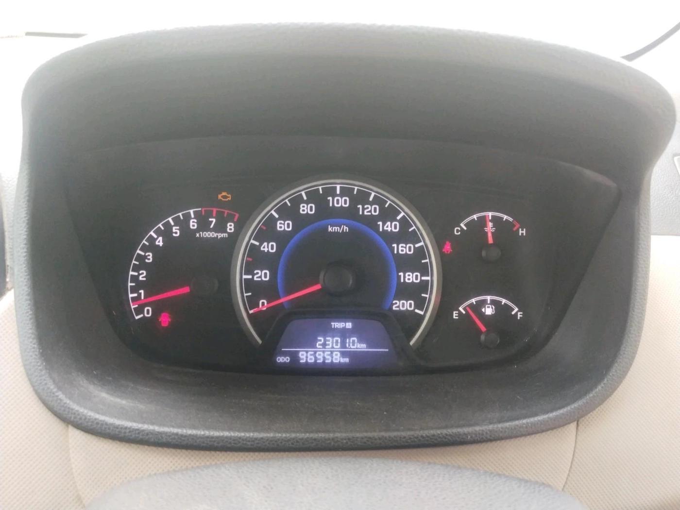 2018 Hyundai Grand i10 MAGNA 1.2 KAPPA VTVT, Petrol, Manual, 96,958 km, interior
