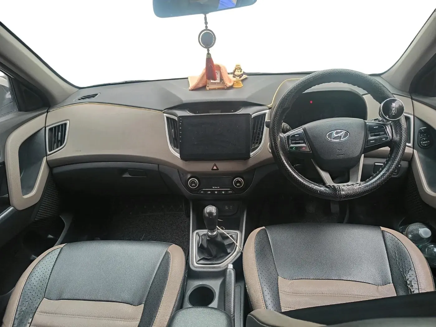 2015 Hyundai Creta  SX 1.6 Petrol , Petrol, Manual, 1,11,772 km, interior