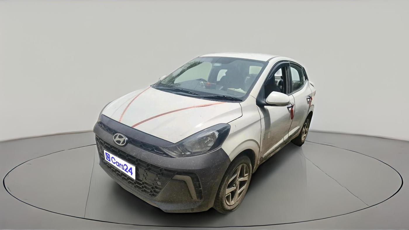 2025 Hyundai AURA SX 1.2 CNG, CNG, Manual, 19,051 km, exterior