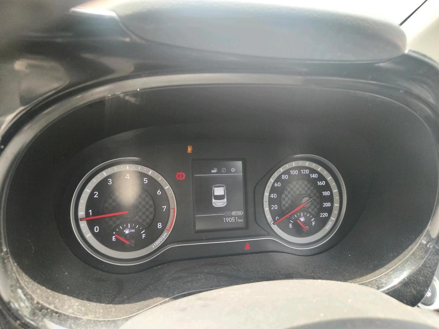 2025 Hyundai AURA SX 1.2 CNG, CNG, Manual, 19,051 km, interior