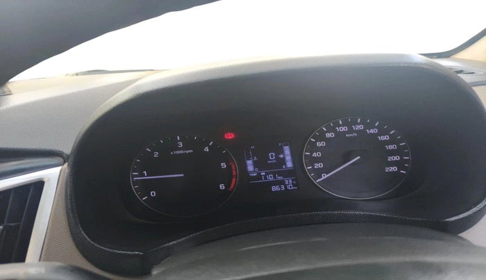 2016 Hyundai Creta SX 1.6 DIESEL, Diesel, Manual, 86,310 km, interior