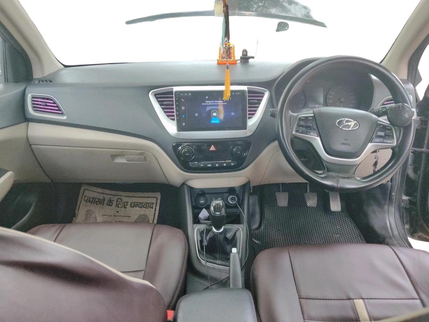 2019 Hyundai Verna 1.4 EX CRDI, Diesel, Manual, 98,717 km, interior