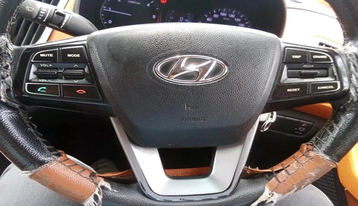 2017 Hyundai Creta E PLUS 1.4 DIESEL, Diesel, Manual, 94,543 km, interior