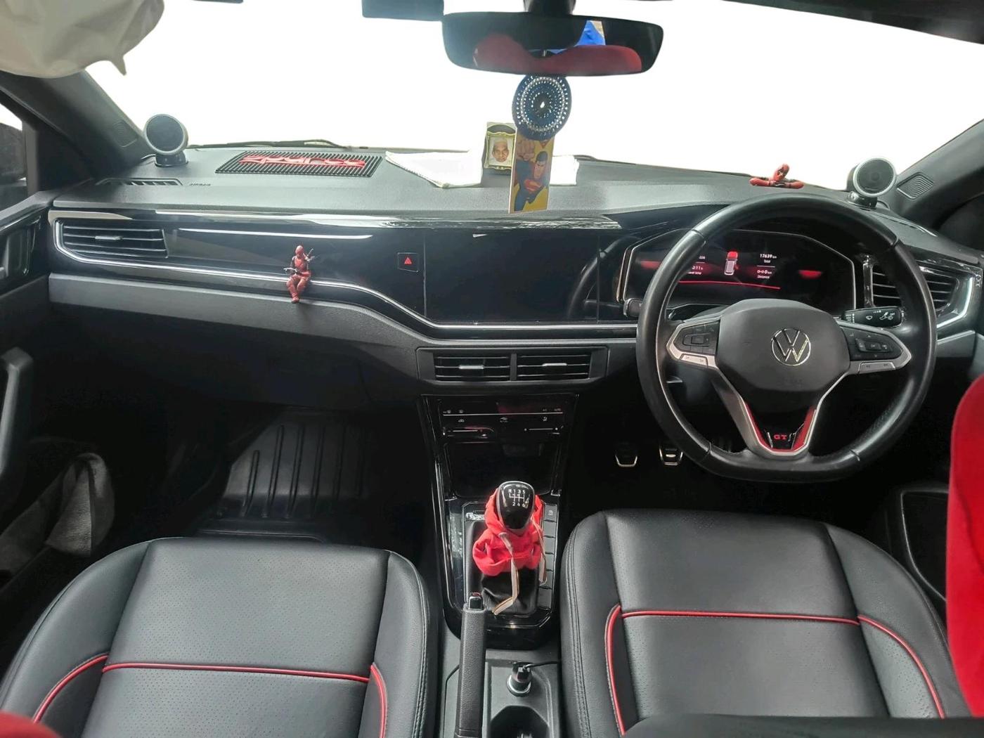 2025 Volkswagen VIRTUS GT Line 1.0 TSI MT, Petrol, Manual, 17,640 km, interior