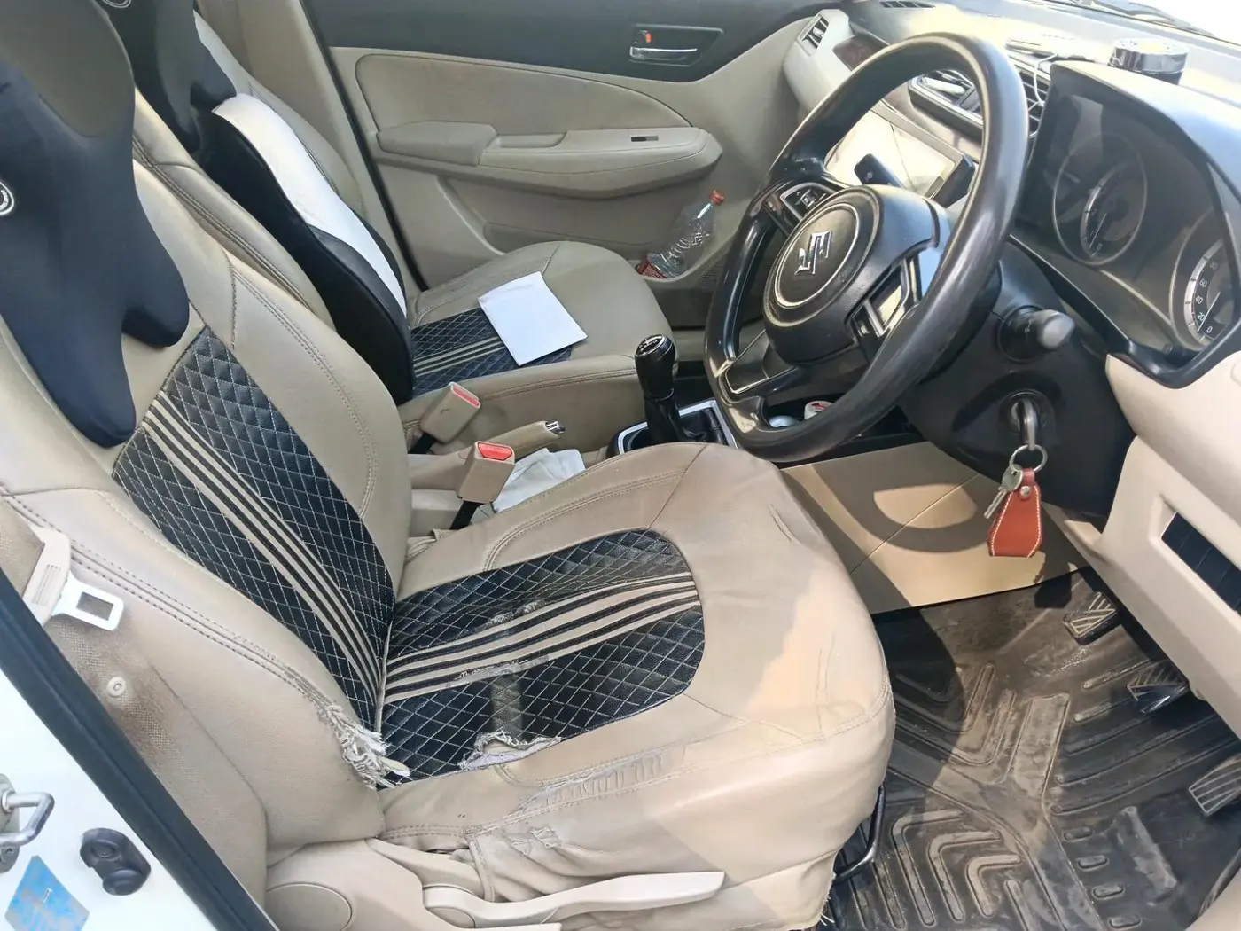 2017 Maruti Dzire VXI, Petrol, Manual, 1,36,563 km, interior