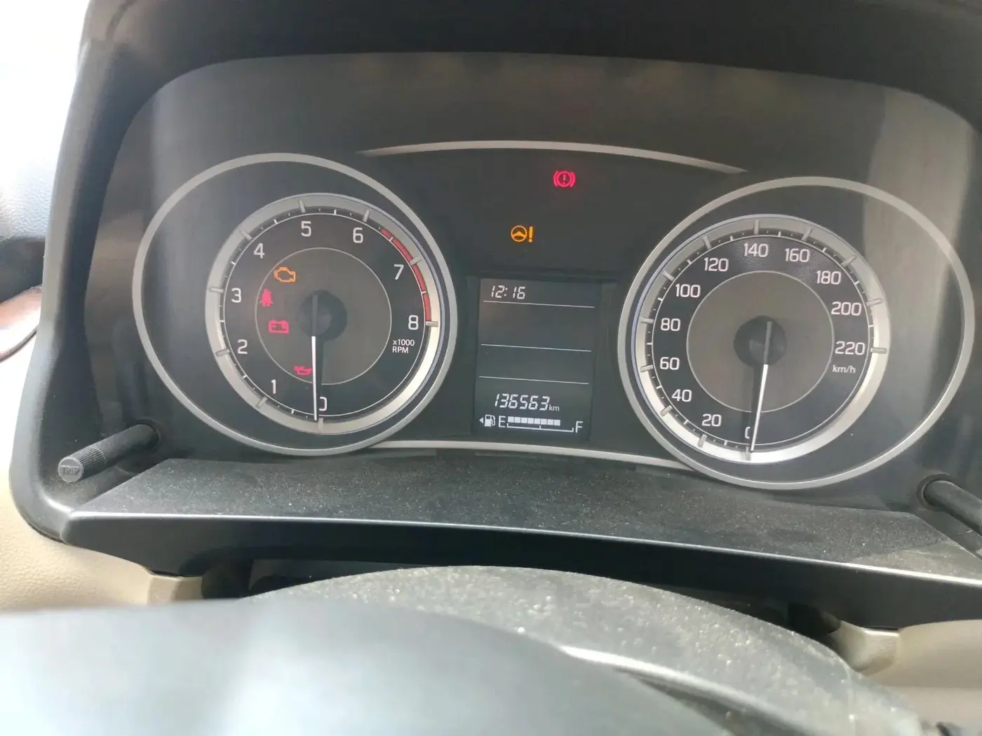 2017 Maruti Dzire VXI, Petrol, Manual, 1,36,563 km, interior