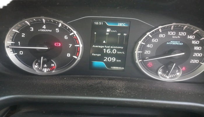 2022 Maruti BREZZA ZXI SMART HYBRID , Petrol, Manual, 1,08,884 km, interior