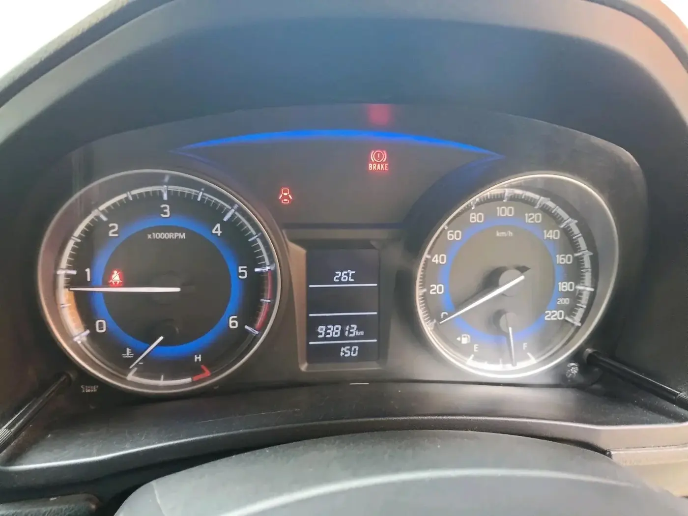 2018 Maruti Baleno DELTA DIESEL 1.3, Diesel, Manual, 93,813 km, interior