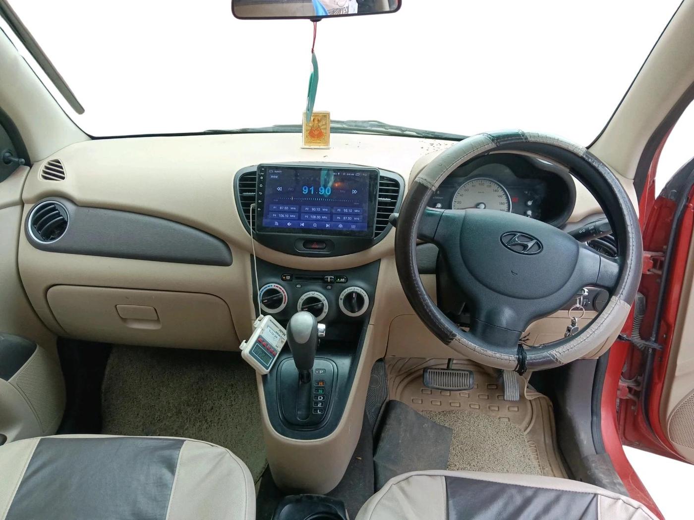 2009 Hyundai i10 SPORTZ 1.2 AT, Petrol, Automatic, 58,491 km, interior